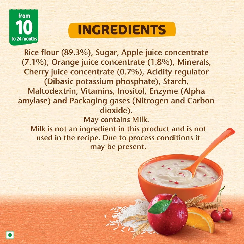 Nestle Nestum Baby Cereal with Rice Fruits, 300 g-5.webp